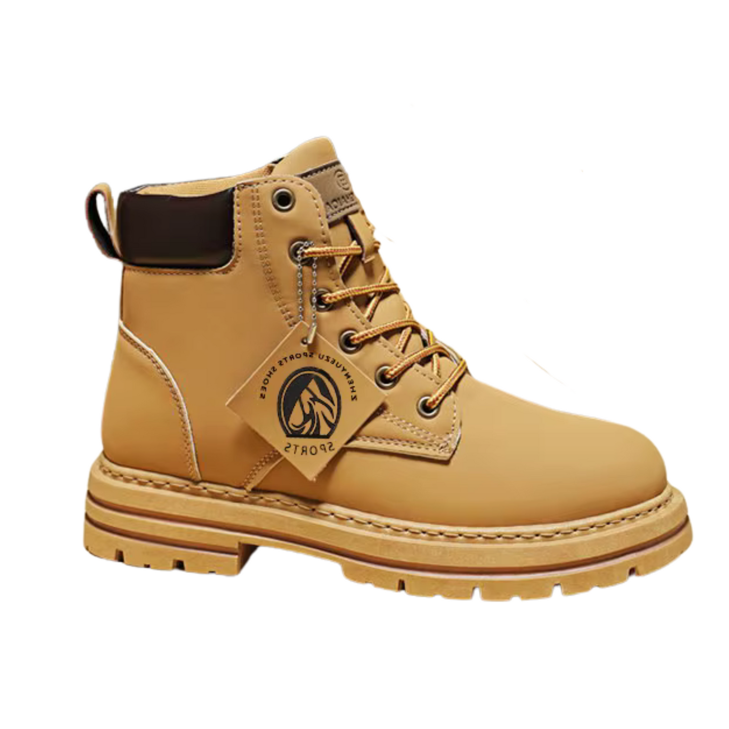 Botas de Piel para Hombre de Caña Alta al Tobillo – Elegancia y Resistencia