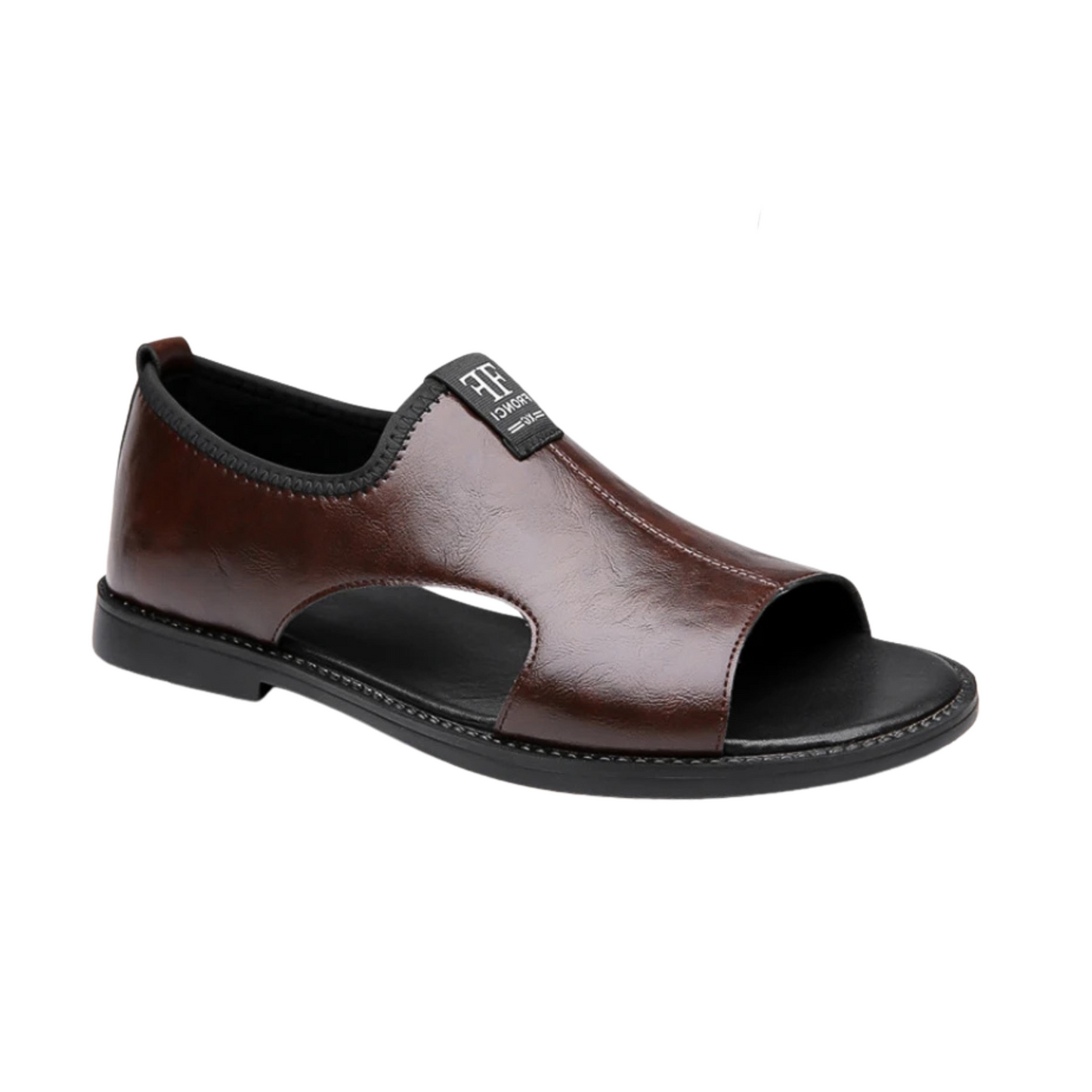 Sandalias Planas de Cuero para Hombre | Elegantes, Cómodas y Resistentes